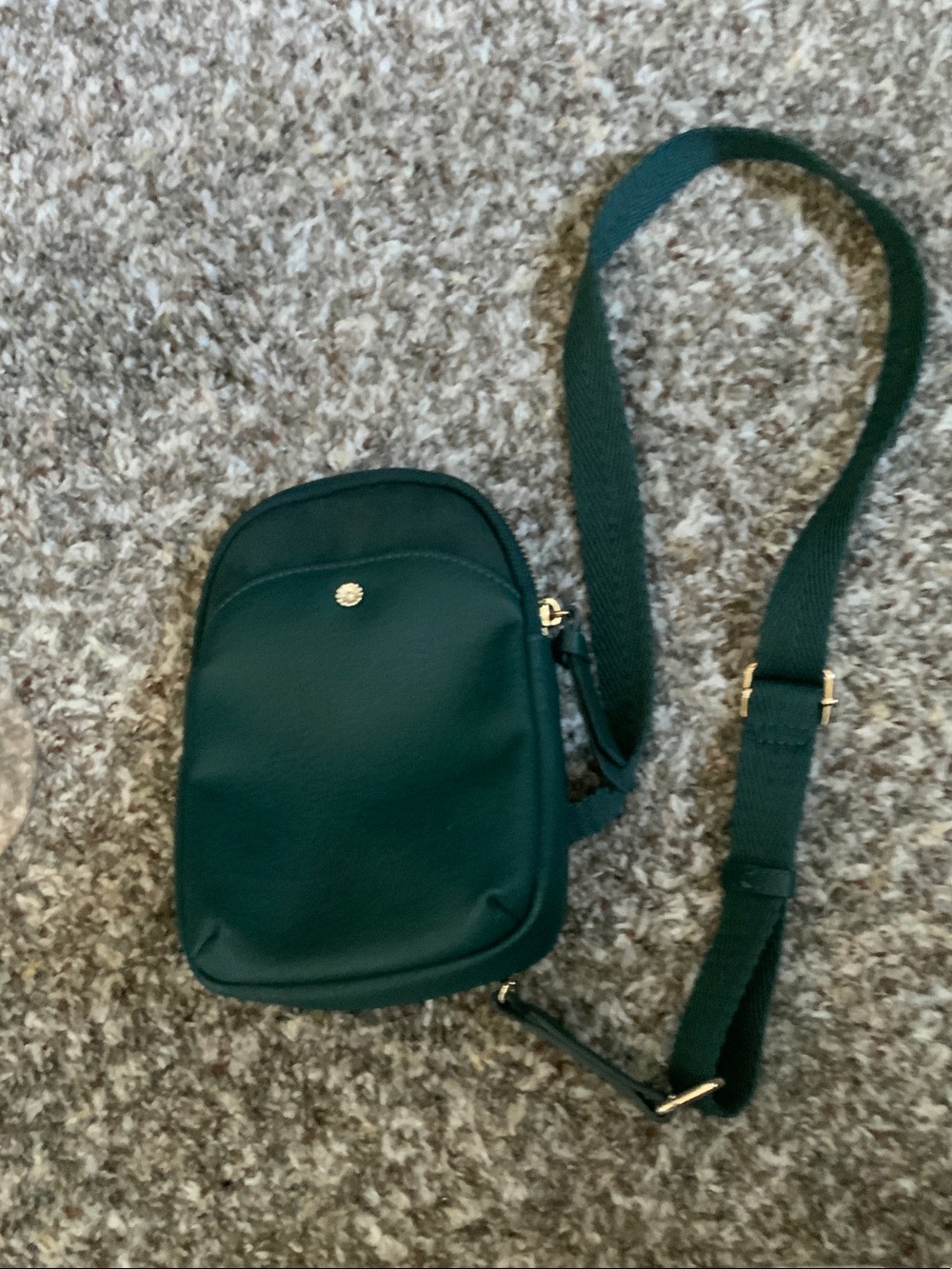 Women's Crossbody Bag in Dark Green